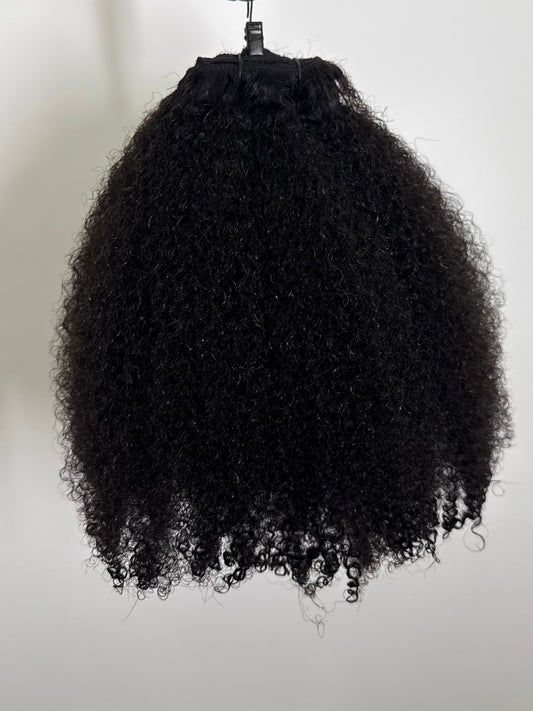 Afro kinky curly